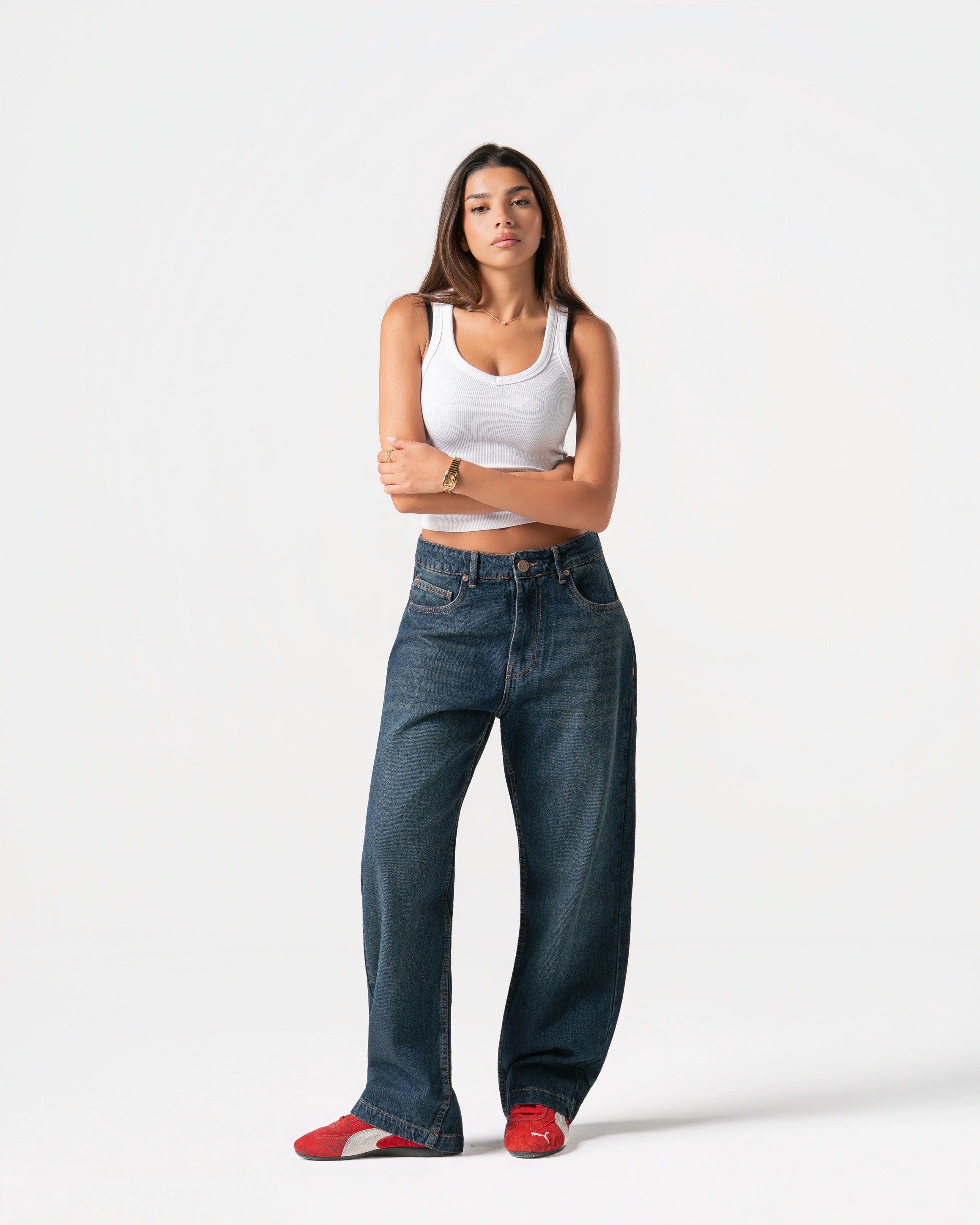 DARK BLUE JEANS