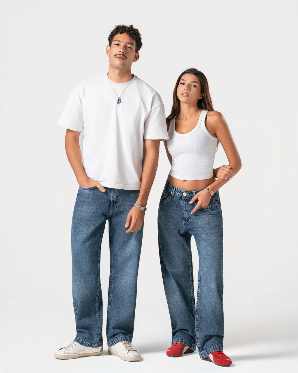 MID BLUE JEANS