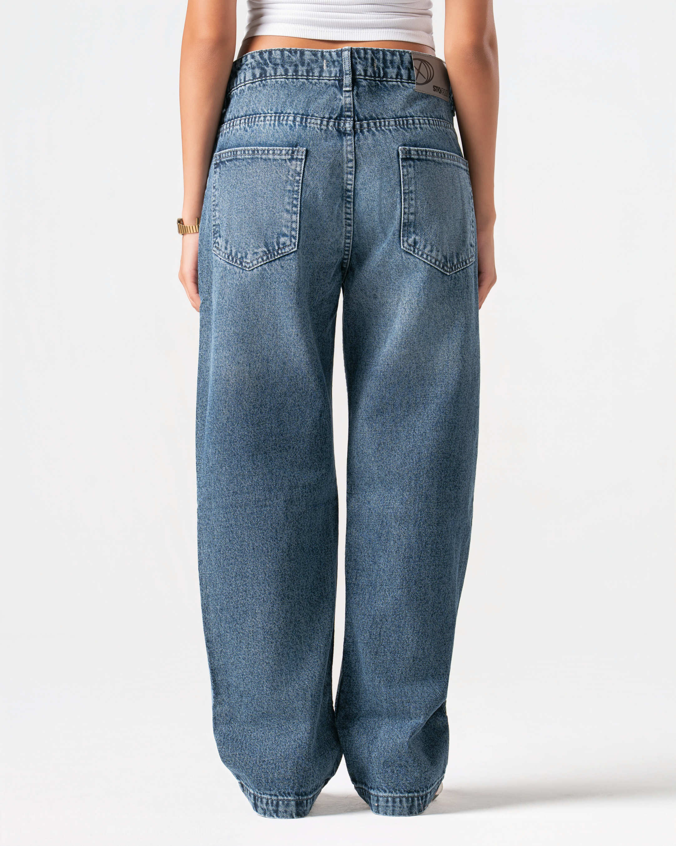 MID BLUE JEANS