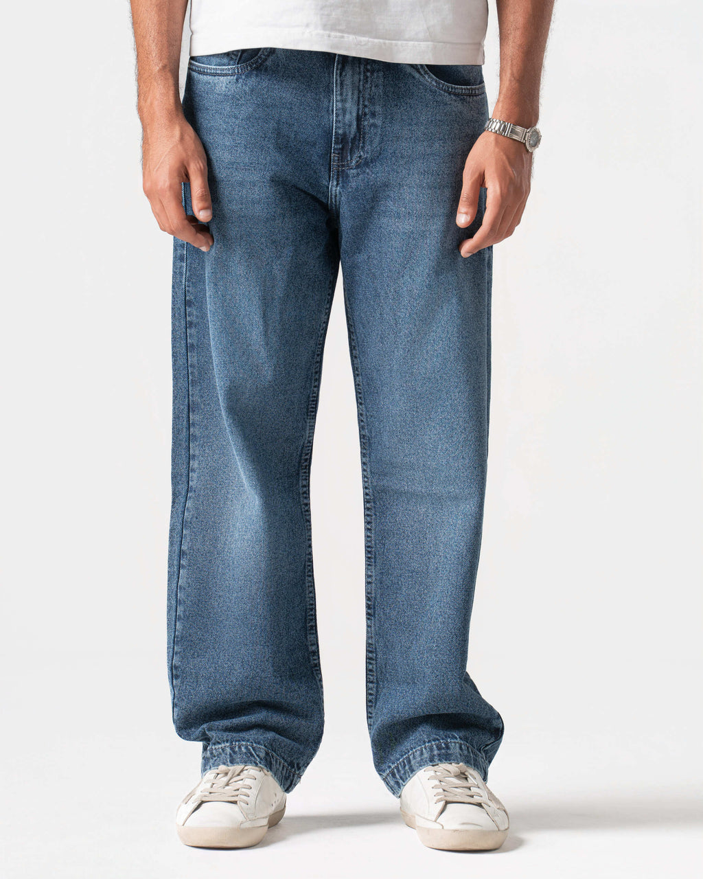 MID BLUE JEANS
