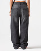 WASHED BLACK JEANS