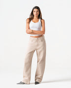 CREAM JEANS