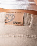 CREAM JEANS