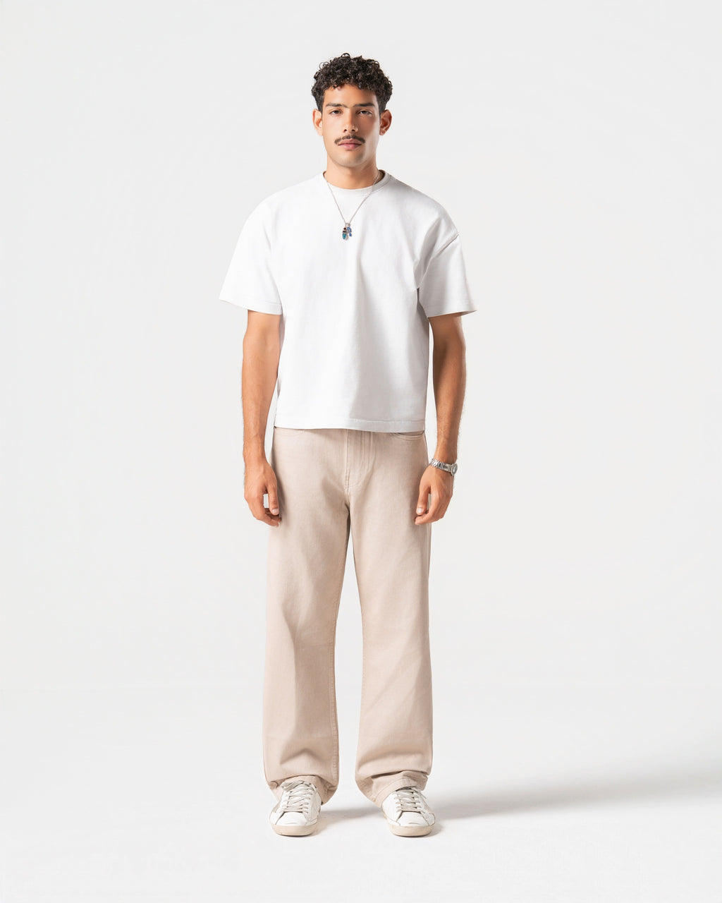 CREAM JEANS