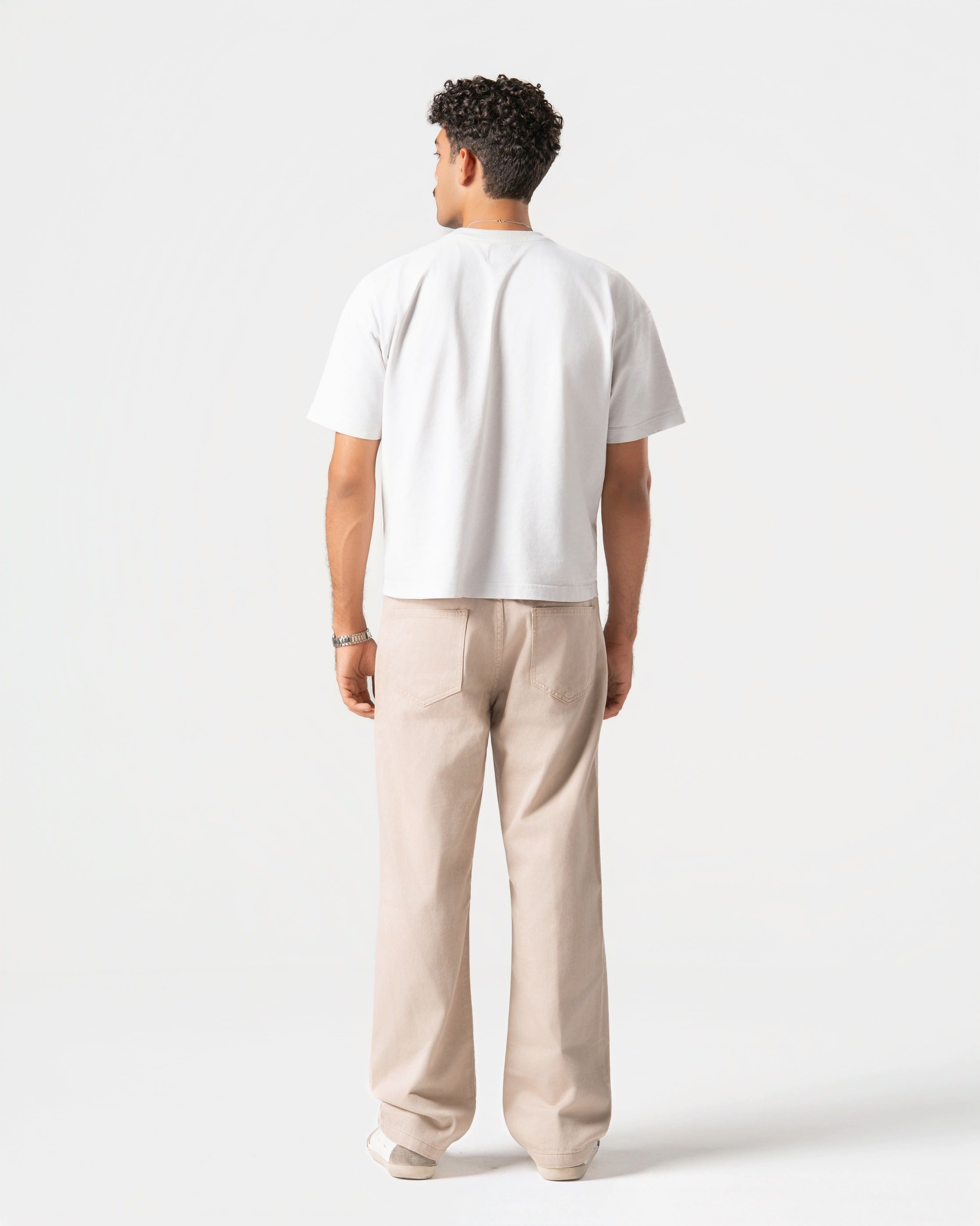 CREAM JEANS