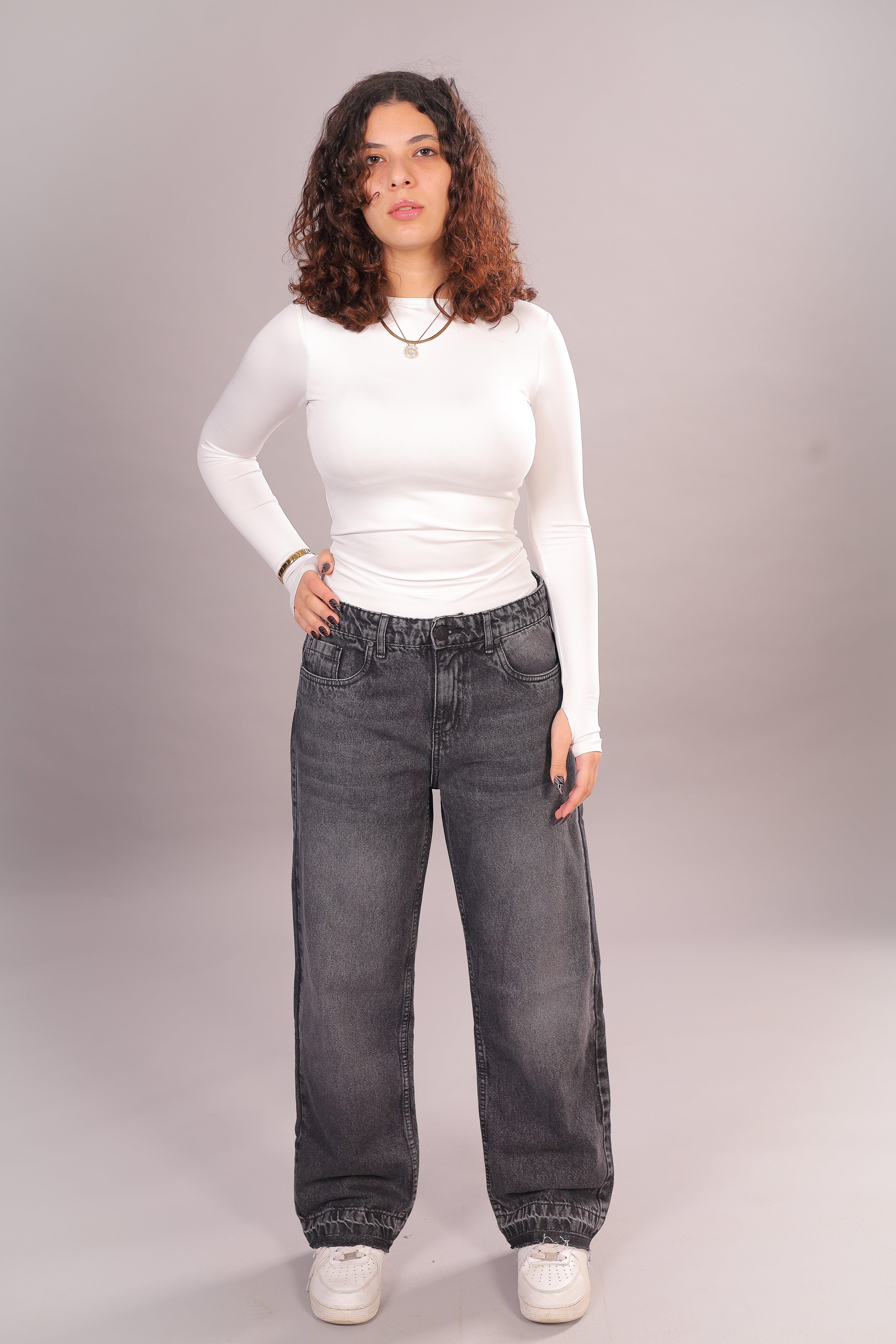 THE BLACK  FLARE DENIM